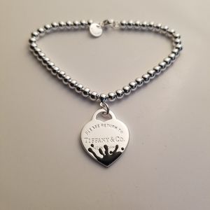 Heart Splash Beaded Bracelet